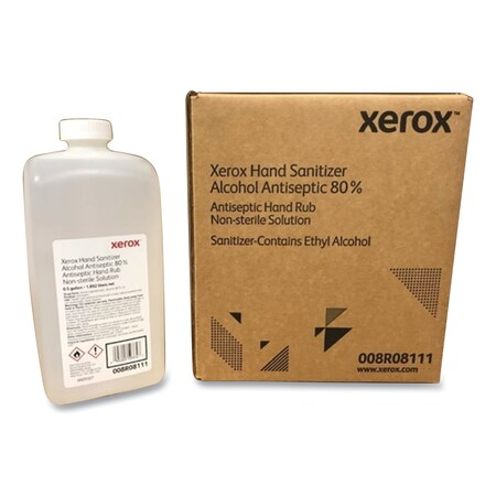 Xerox Hand Sanitizer, 0.5 gal Bottle, Unscented, PK4 008R08111